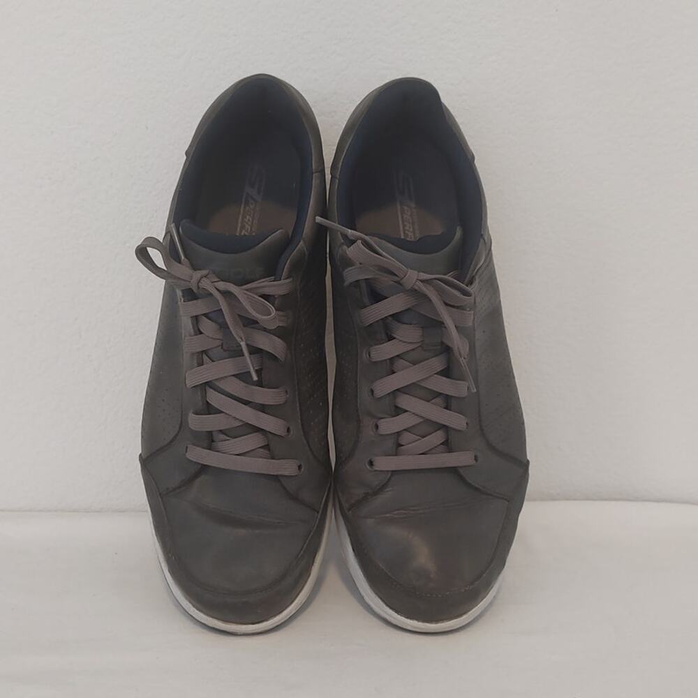 Skechers Go Golf Shoes Size 13 Men's Spikeless Lace-up  Gray Model Number 54514